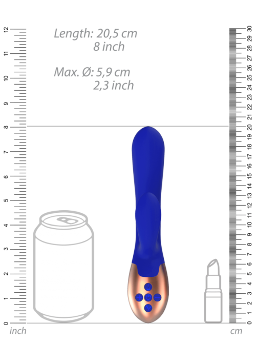 וויברטור דו מנועי מתחמם