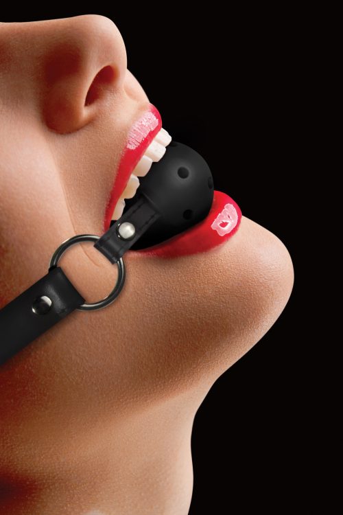 BALL GAG - BLACK