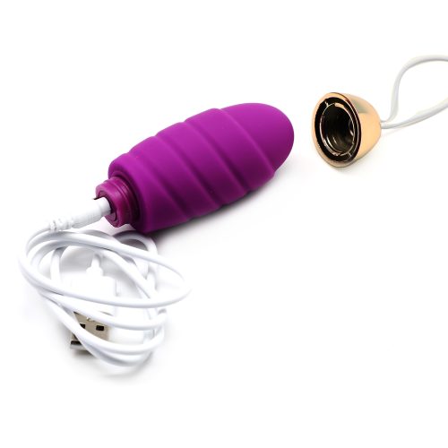 ⁦ביצת רטט עם שלט רחוק USB⁩ – תמונה ⁦2⁩