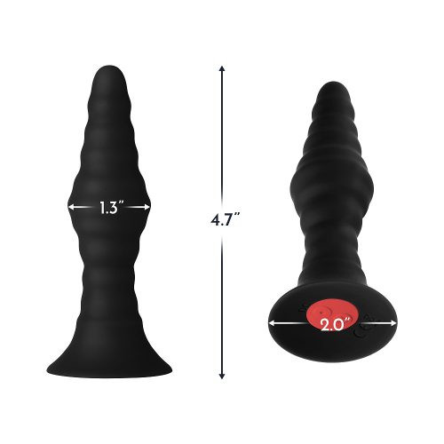 פלאג אנאלי מסיליקון עם שלט רחוק