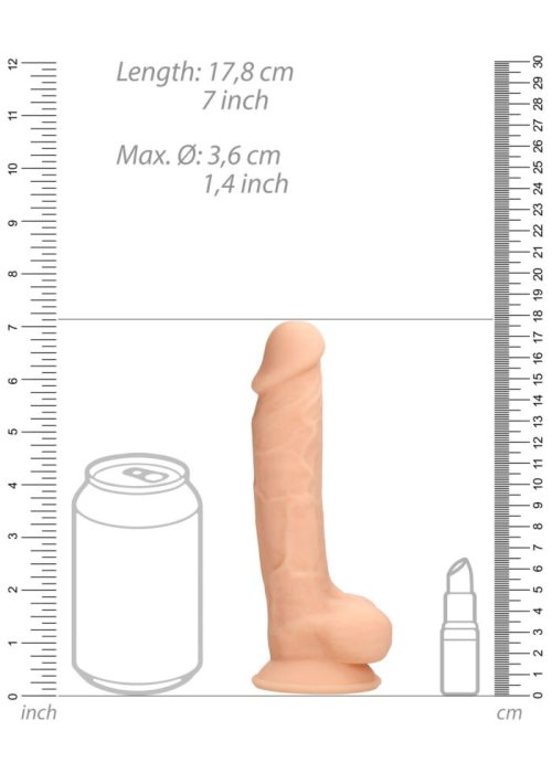 דילדו סיליקון עם אשכים