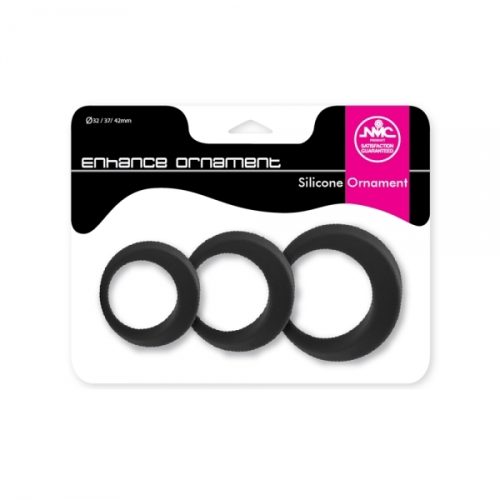 SILICONE COCK RINGS SET