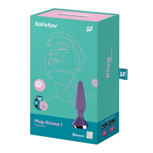 פלאג אנאלי רוטט עם הפעלת אפליקציה
