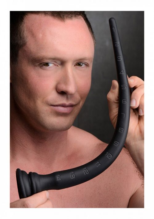 דילדו ארוך מאד דמוי צינור מחודד 
