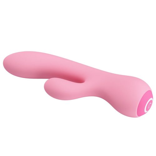 ויברטור דו מנועי מסיליקון ורוד