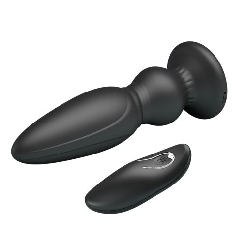 פלאג אנאלי עם רטט שליטה מרחוק