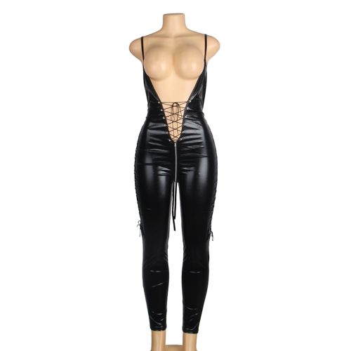 TWO WAY ZIPPER CATSUIT