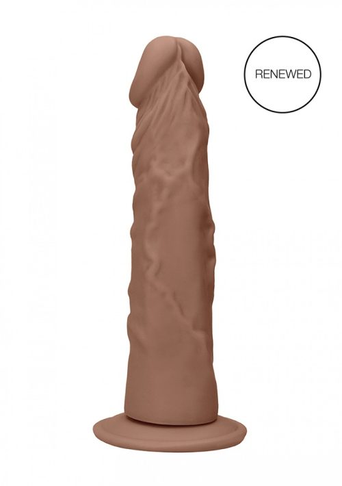REALISTIC TAN DILDO WITHOUT TESTICLES