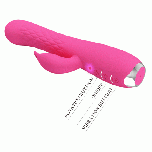 ויברטור ארנב עם חרוזי גירוי
