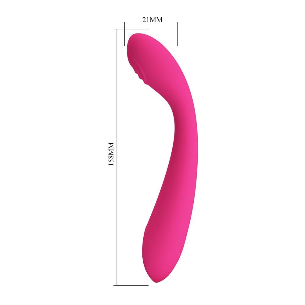 ויברטור סיליקון צר ומעוקל