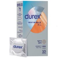 קונדומים DUREX INVISIBLE XL