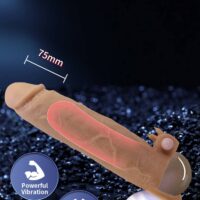 שרוול ראליסטי רוטט להלבשה על הפין