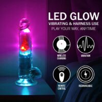 ויברטור ראליסטי עם נורות LED