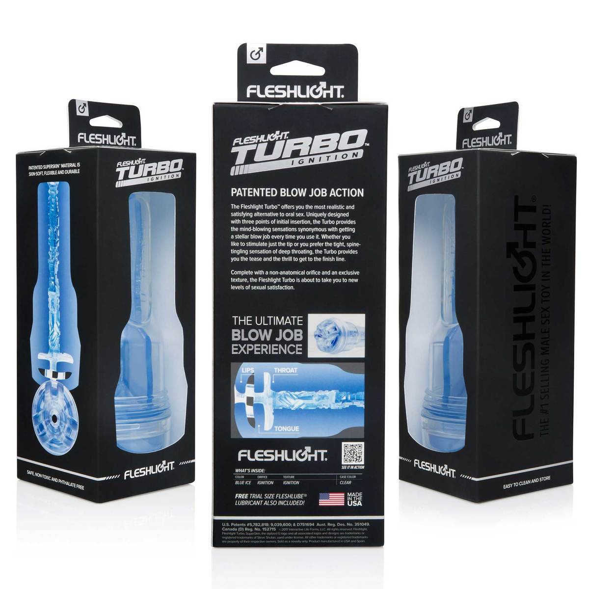 Fleshlight Turbo Thrust Blue Ice
