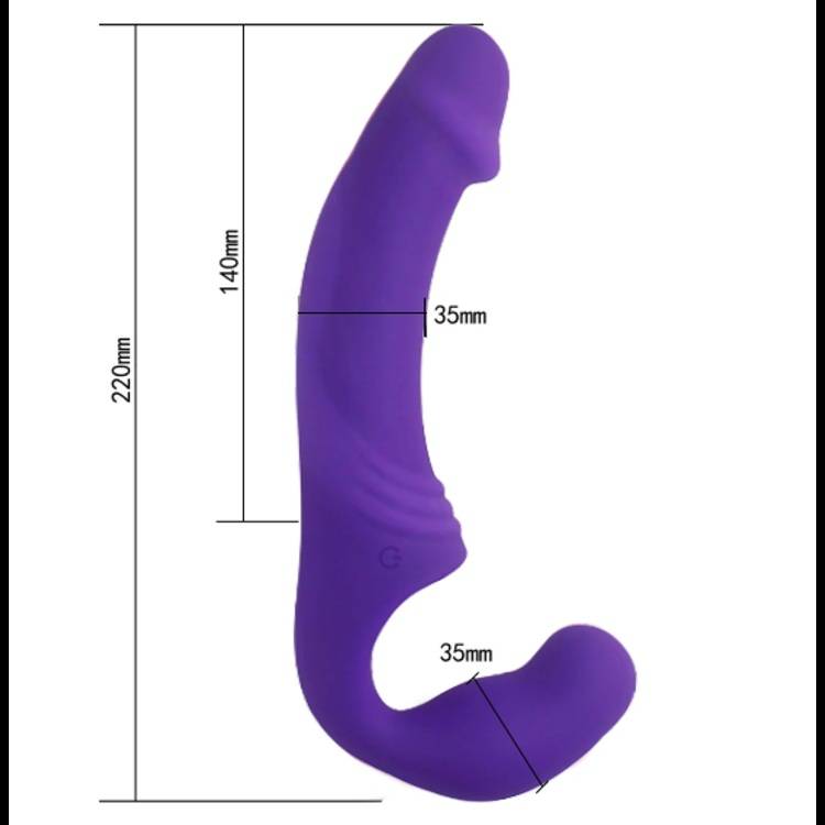 ויברטור סטרפ און ללא רצועות